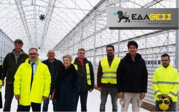 Υπερσύγχρονο θερμοκήπιο συμπαραγωγής ηλεκτρισμού και θερμότητας στην Καρδίτσα